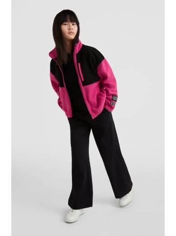 O'Neill Fleecejacke "Progressive" in Pink/ Schwarz