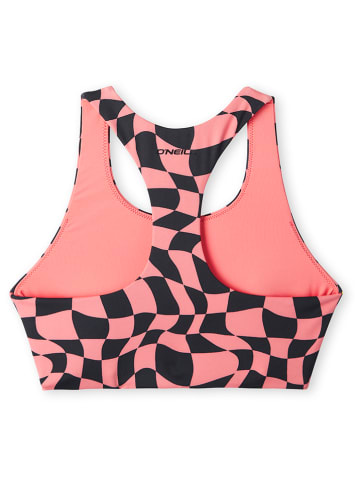O'Neill Top sportowy "Active" w kolorze czerwono-czarnym