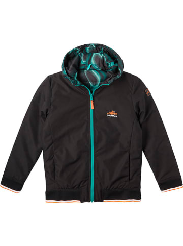 O'Neill Wende-Funktionsjacke "Reversible" in Schwarz