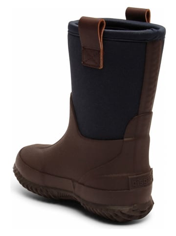 bisgaard Kalosze "Neo" w kolorze czarno-brązowym