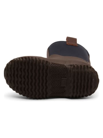 bisgaard Gummistiefel "Neo" in Braun/ Schwarz