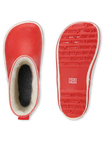 Bundgaard Kalosze "Charly High Warm" w kolorze czerwonym