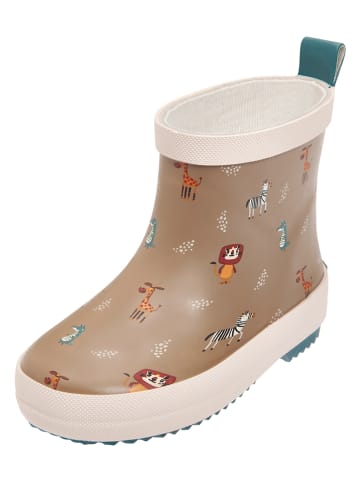 Playshoes Gummistiefel in Hellbraun