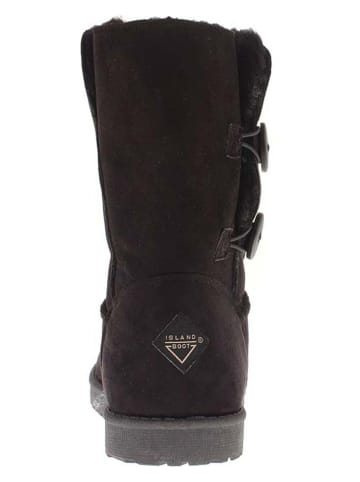 ISLAND BOOT Winterboots "Elisa" zwart