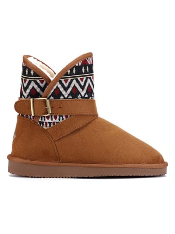 ISLAND BOOT Winterboots "Concho" in Hellbraun