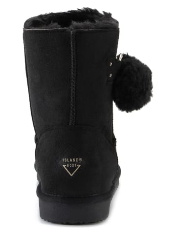 ISLAND BOOT Botki zimowe "Sherbrooke" w kolorze czarnym