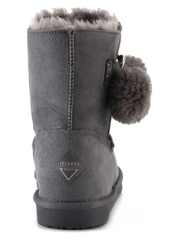 ISLAND BOOT Winterboots "Sherbrooke" grijs