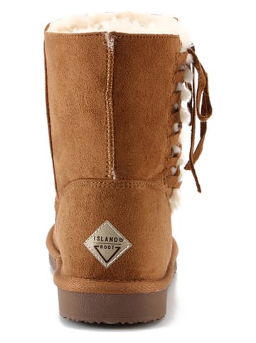 ISLAND BOOT Winterboots "Goldboro" lichtbruin