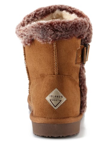 ISLAND BOOT Winterboots "Algoma" lichtbruin