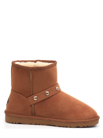 ISLAND BOOT Winterboots "Basilla" in Hellbraun