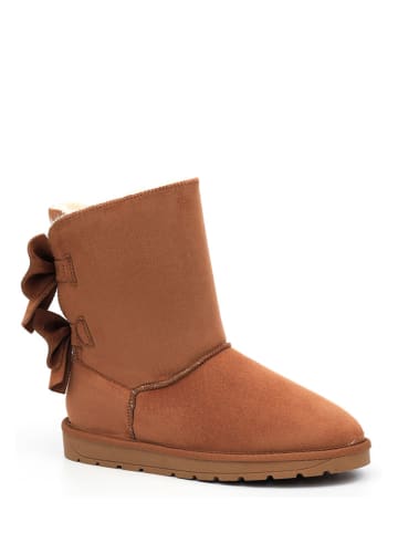 ISLAND BOOT Winterboots "Bowie" in Hellbraun