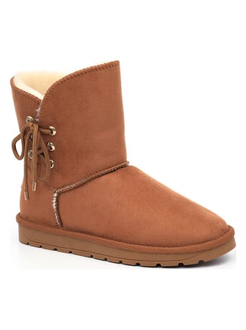 ISLAND BOOT Winterboots "Lavina" lichtbruin