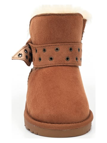 ISLAND BOOT Winterboots "Erikana" in Hellbraun