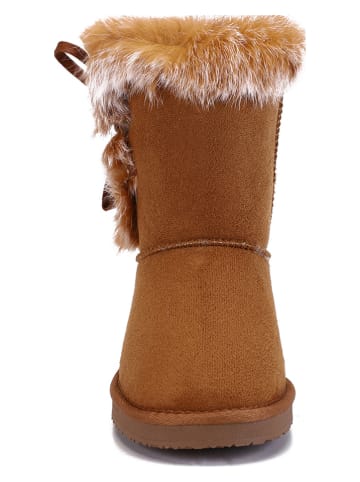 ISLAND BOOT Winterlaarzen "Cora" lichtbruin