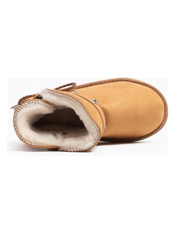 ISLAND BOOT Winterboots "Cristinette" lichtbruin