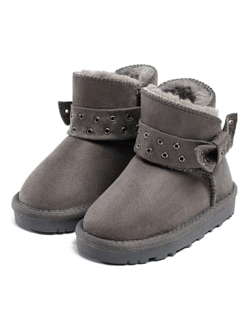 ISLAND BOOT Botki zimowe "Erikata" w kolorze oliwkowym