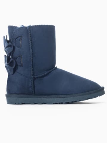 ISLAND BOOT Botki zimowe "Bowette" w kolorze niebieskim