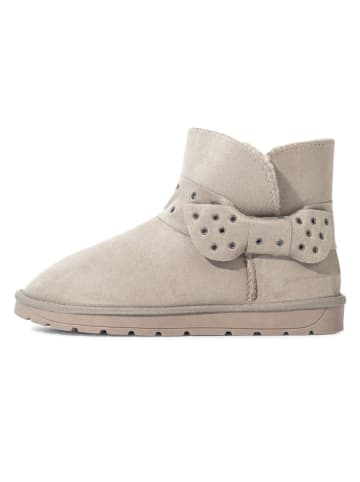 ISLAND BOOT Botki zimowe "Eolia" w kolorze beżowym