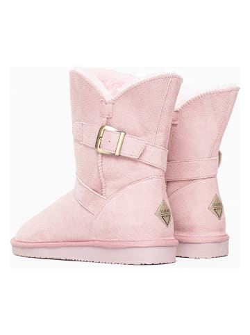 ISLAND BOOT Kozaki zimowe "Eveline" w kolorze jasnoróżowym