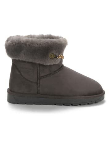 ISLAND BOOT Winterboots "Kertrude" donkergrijs