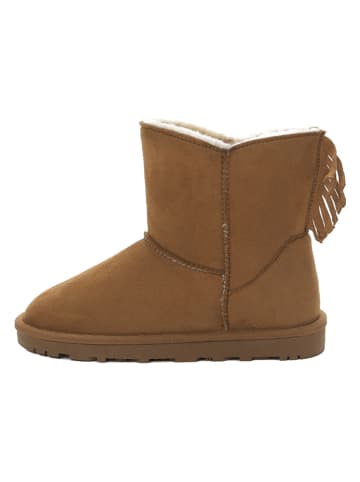 ISLAND BOOT Winterboots in Hellbraun