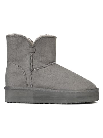 ISLAND BOOT Botki zimowe "Chloe" w kolorze szarym