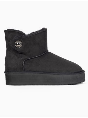 ISLAND BOOT Botki zimowe "Catalina" w kolorze czarnym