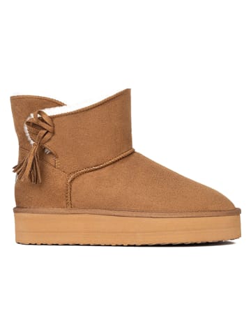 ISLAND BOOT Winterboots "Cullen" lichtbruin