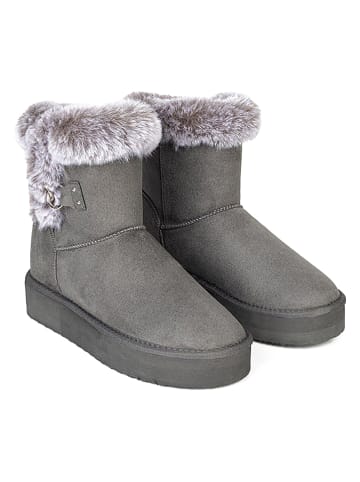 ISLAND BOOT Botki zimowe "Mooseland" w kolorze szarym