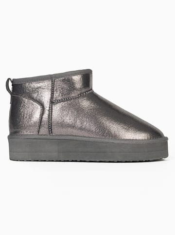 ISLAND BOOT Botki "Miley" w kolorze srebrnym