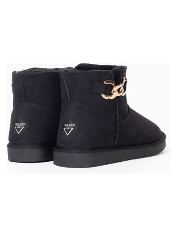 ISLAND BOOT Botki zimowe "Jillo" w kolorze czarnym
