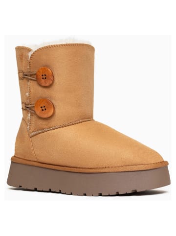 ISLAND BOOT Winterboots "Elisa" in Hellbraun