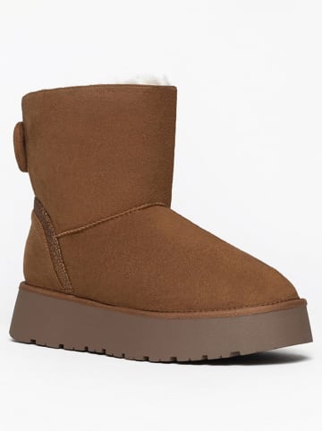 ISLAND BOOT Winterboots "Massey" in Hellbraun