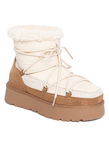 ISLAND BOOT Winterboots "Ivan" in Weiß/ Hellbraun