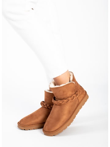 Blackfield Winterboots "Cara" lichtbruin