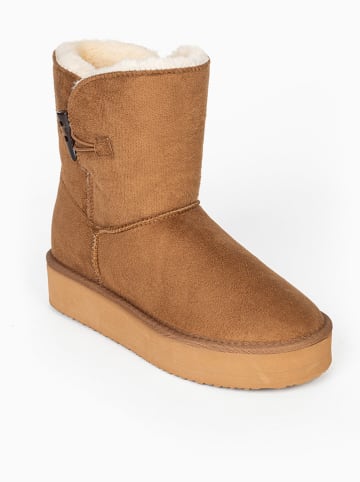 Blackfield Winterboots "Anais" in Hellbraun