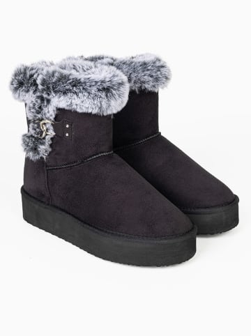 Blackfield Botki zimowe "Reindeer" w kolorze czarnym