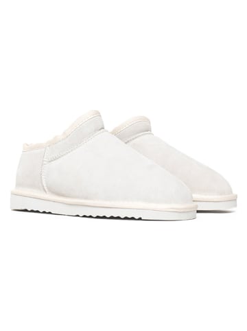 NICEBAY Leder-Winterboots "Huguette" in Weiß