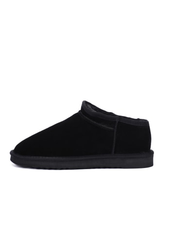 Gooce Leder-Winterboots "Jackie" in Schwarz