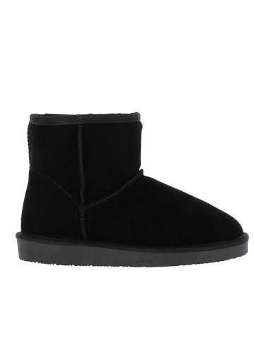 Gooce Leder-Winterboots "Thimble" in Schwarz