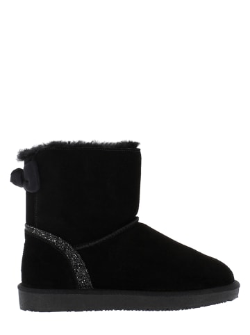 Gooce Leder-Winterboots "Mercy" in Schwarz
