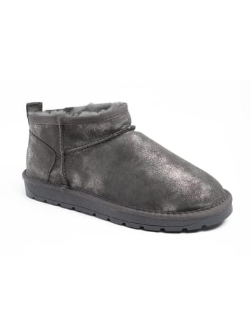 Gooce Leder-Winterboots "Mindy" in Grau
