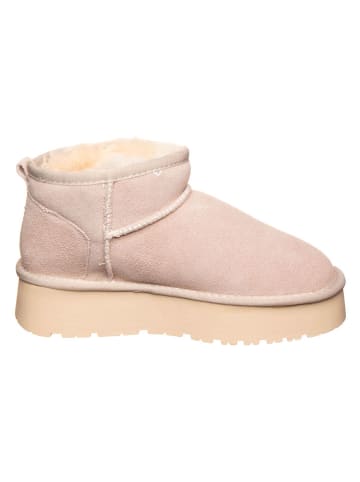 Gooce Leder-Winterboots "Mindy" in Creme