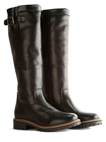 TRAVELIN' Leder-Stiefel "Daneborg" in Schwarz