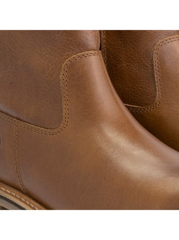 TRAVELIN' Leder-Boots "Kammerfoss" in Hellbraun