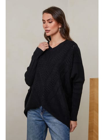 Soft Cashmere Trui zwart