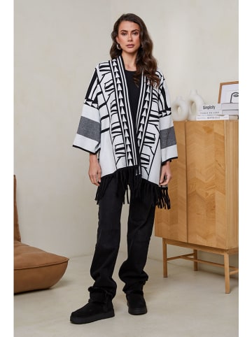 Soft Cashmere Kardigan w kolorze białym