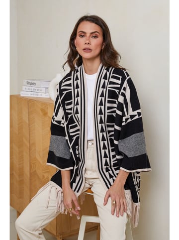 Soft Cashmere Cardigan in Schwarz