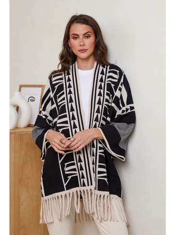 Soft Cashmere Cardigan in Schwarz