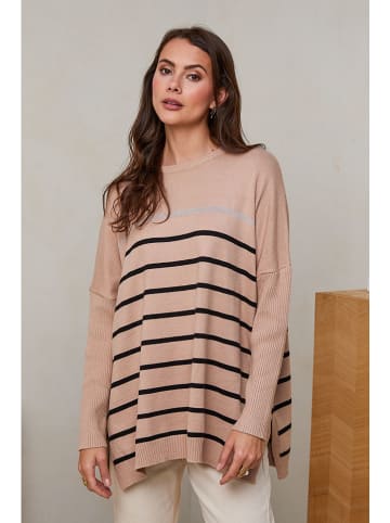 Soft Cashmere Trui lichtbruin